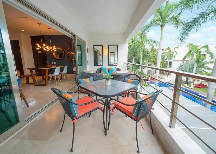 Apartment Via 38 - 2Br With Private Elevator, Pool & Gym Playa del Carmen
